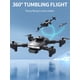thumbnail image 3 of Drone 4k Cámara Dual Profesional Wifi 1200mah Flip 360° Negro, 3 of 6