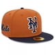 thumbnail image 2 of Jockey New Era 59FIFTY New York Mets MLB Med Brown, 2 of 5