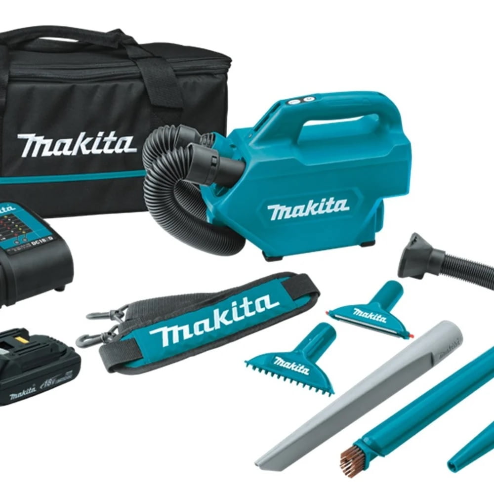 Makita - Aspiradora Soplador Automóvil 18v Portátil