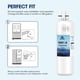 thumbnail image 4 of Filtro de agua para refrigerador MARRIOTTO EDR1RXD1 para Whirlpool, 4 of 6