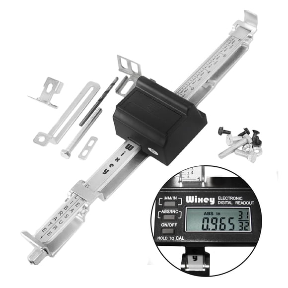 Cepilladora de espesor con lector digital DRO Wixey WR510