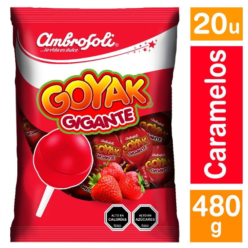 Chupete Goyak 20 Un 480 g Ambrosoli
