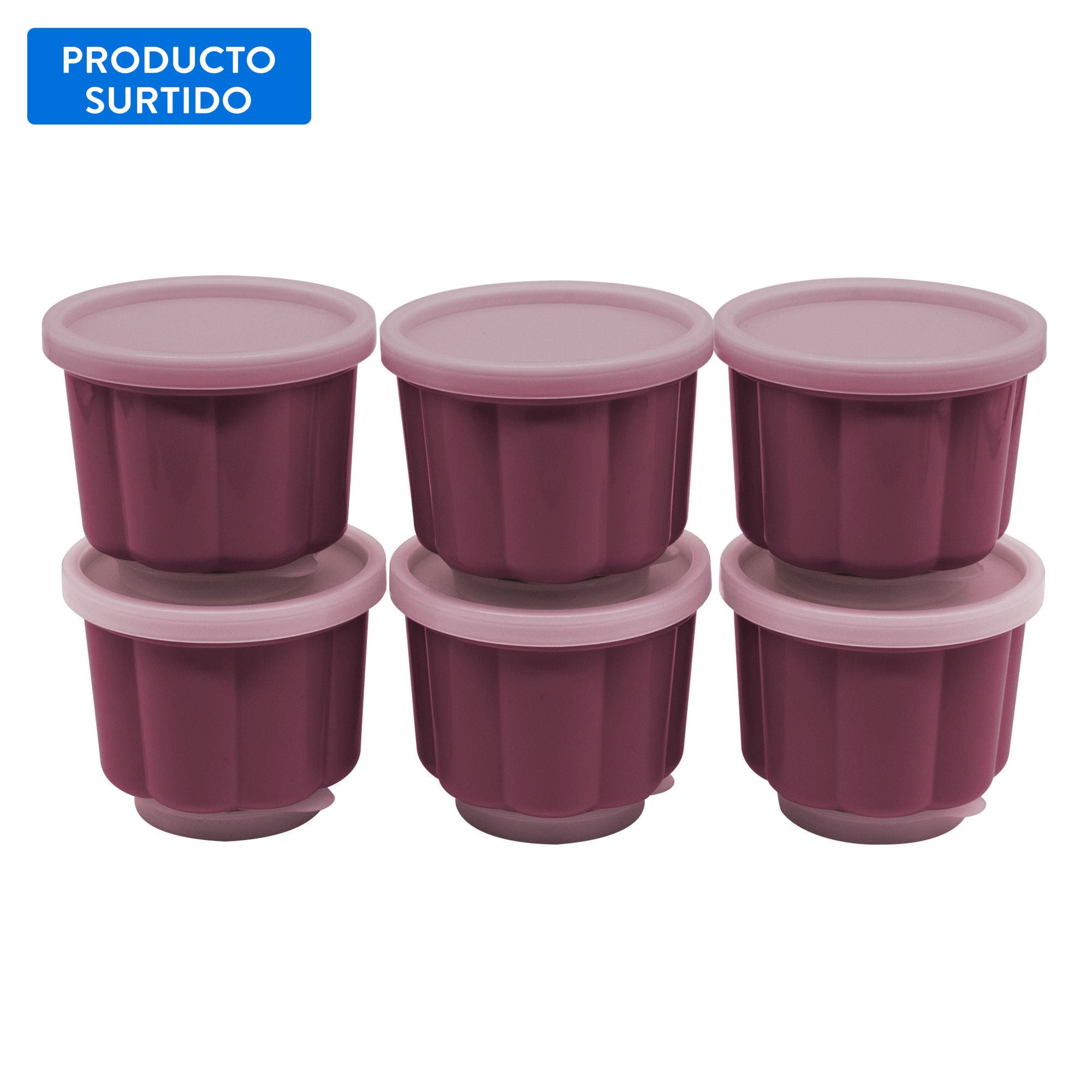 Set De Molde Para Jalea 6 Piezas Polipropileno, Color Surtido 1 Un Haus