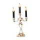 thumbnail image 2 of Candelabro De Halloween Con Velas Sin Llama Para Fiestas En El Balcón Y El Porche, Con Parte Superior De Vela Dorada, 2 of 3