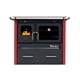 thumbnail image 1 of Cocina a Leña combustión lenta KM100 Rojo, 1 of 3