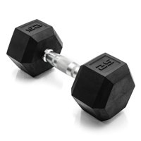 Cap Barbell - Mancuerna Cap Hexagonal Con Revestimiento De Mancuernas, 11,3 Kg/25 Libras, Nueva Edición