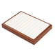 thumbnail image 1 of Caja De Joyería, Bandeja Organizadora De Pendientes De Viaje De Madera Para Exhibición De Tienda, Tienda Casera Para Anillo, 1 of 2