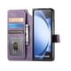thumbnail image 5 of Funda Billetera Magnética para Samsung Galaxy Z Fold 5 Soporte Tarjetas Desmontable Morado, 5 of 6