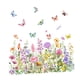 thumbnail image 2 of Calcomanía de ventana de flores de jardín, calcomanía de ventana de vidrio, decoración creativa colorida del hogar, calcomanía de ventana Floral para, 2 of 5