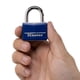 thumbnail image 4 of Padlock Aluminio Con Revestimiento De Vinilo Azul 142 Dcm, 4 of 4