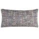 thumbnail image 1 of Almohada decorativa Rizzy Home T11397 con relleno de plumón, 14 x 26 cm, azul y amarillo, 1 of 3