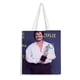 thumbnail image 1 of Pedro Pascal Bolso de tela con estampado de lienzo para mujer, bolsa de compras reutilizable y estética, con cremallera interior, regalo para mujer,40*40cm., 1 of 6