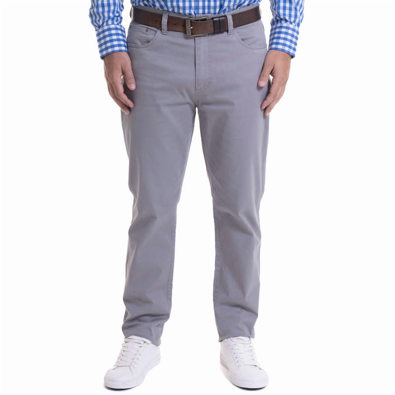Kotting - Pantalón 5 Bolsillos Spandex Gris Claro