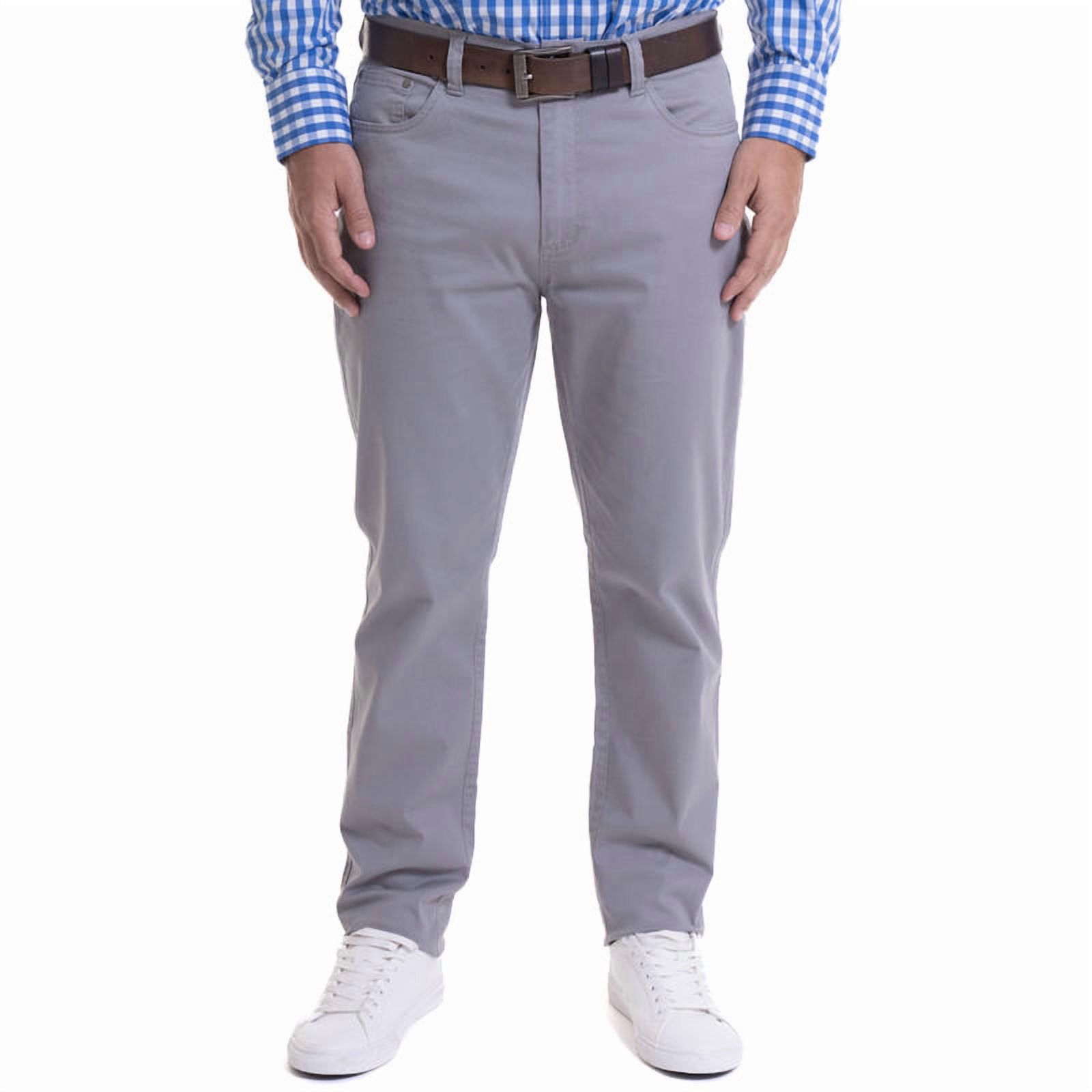 Kotting - Pantalón 5 Bolsillos Spandex Gris Claro