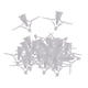thumbnail image 1 of 100x Tapones De Cartón Yeso Tornillos Hardware Anclaje De Paneles De Yeso Para Instalación De Lámparas Blanco, 1 of 5