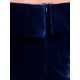 thumbnail image 5 of INSPIRE CHIC Vestido de Terciopelo para Mujer Fuera del Hombro Vintage Cóctel de Noche Vestidos Línea A XL Azul Real, 5 of 6