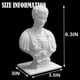 thumbnail image 3 of CADDY LuckyVin Julio César 16 cm Blanco Impreso en 3D, 3 of 9