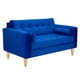 thumbnail image 2 of Sofa Retro 2c Felpa 05 Azul Rey, 2 of 6