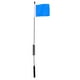 thumbnail image 3 of Antena Decorativa De Metal De 11,4 Pulgadas Con Accesorios De Bandera Para 1/10 RC Car Blue, 3 of 3