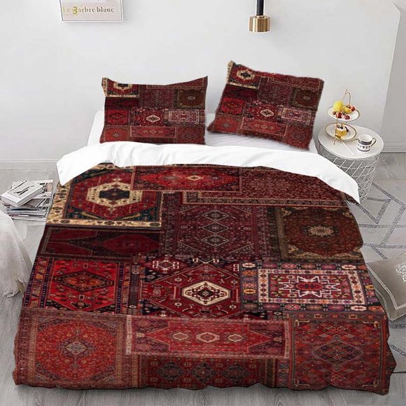 Middle Eastern Rugs Printed Duvet Cover Set Themed Bedding Set Duvet Cover Pillowcase Set Soft