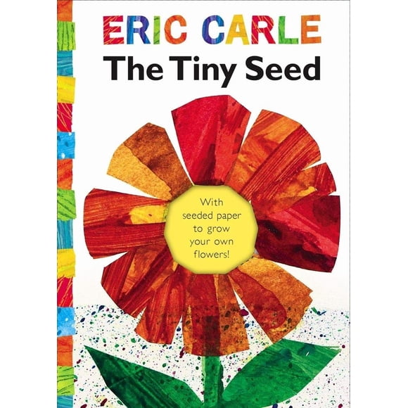 Libro Little Simon The Tiny Seed con papel sin semillas
