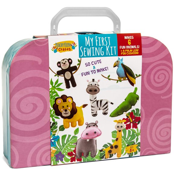 Kit de costura Peachy Keen Crafts para niños de 8 a 12 años