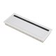 thumbnail image 5 of Tapa De Alambre Para Escritorio De Oficina, Cubierta De Caja De Cables Con Cepillo Abatible Estable Para Escritorio, Computadora, Televisores, Color Blanco, 5 of 5