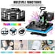 thumbnail image 5 of Máquina de prensado en caliente WHUBEFY 5 en 1 para impresión de camisetas de 15x12 pulgadas, 5 of 7