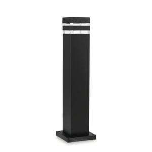 Hb Led - Apliqué Piso Led ""Bollard"" 60Cm Gris 7W Cálido