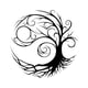thumbnail image 3 of Arte de pared de metal colgante escultura en forma de árbol estético práctico regalo ideal de regalo creativo decoración de pared para sala de estar d 30 cmx30cm, 3 of 5
