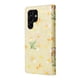 thumbnail image 5 of FOXDOCK Funda Tipo Cartera Floral para Samsung Galaxy S22 Ultra 5G ,Funda con Tapa de Cuero PU, Protección Antigolpes con Ranuras para Tarjetas y Soporte, 5 of 5