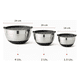 thumbnail image 2 of 3 Bowls Con Tapa Acero Inoxidable Antideslizante Simplit Negro, 2 of 9