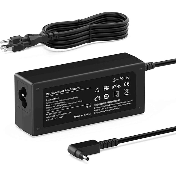 Cargador de portátil VUOHOEG 19V 3.42A 65W para Acer Aspire 5 A515-56