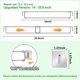 thumbnail image 2 of Barras Ajustables para Refrigerador de RV Millsten 35-65 cm Acero, 2 of 7