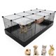 thumbnail image 1 of Corral para Animales Pequeños PAWING 20 Paneles de Alambre Metálico, 1 of 7