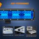 thumbnail image 3 of Barra de luces LED Nilight de 20 pulgadas, azul, triple fila, 420 W, Spot & Flood, 3 of 8