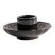 thumbnail image 2 of Porta Salvia, Conjunto de Ramo de Salvia Blanca, Cuenco para Sala de Comedor, Oficina, Negro, 2 of 3