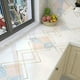 thumbnail image 1 of 1 Roll Marble Self-adhesive Waterproof Wallpaper Fashion Furniture Renovation Room Background Decoration Stickers Kitchen High Temperature And Oil Resistant Cuttable DIY Wallpaper, 1 of 4