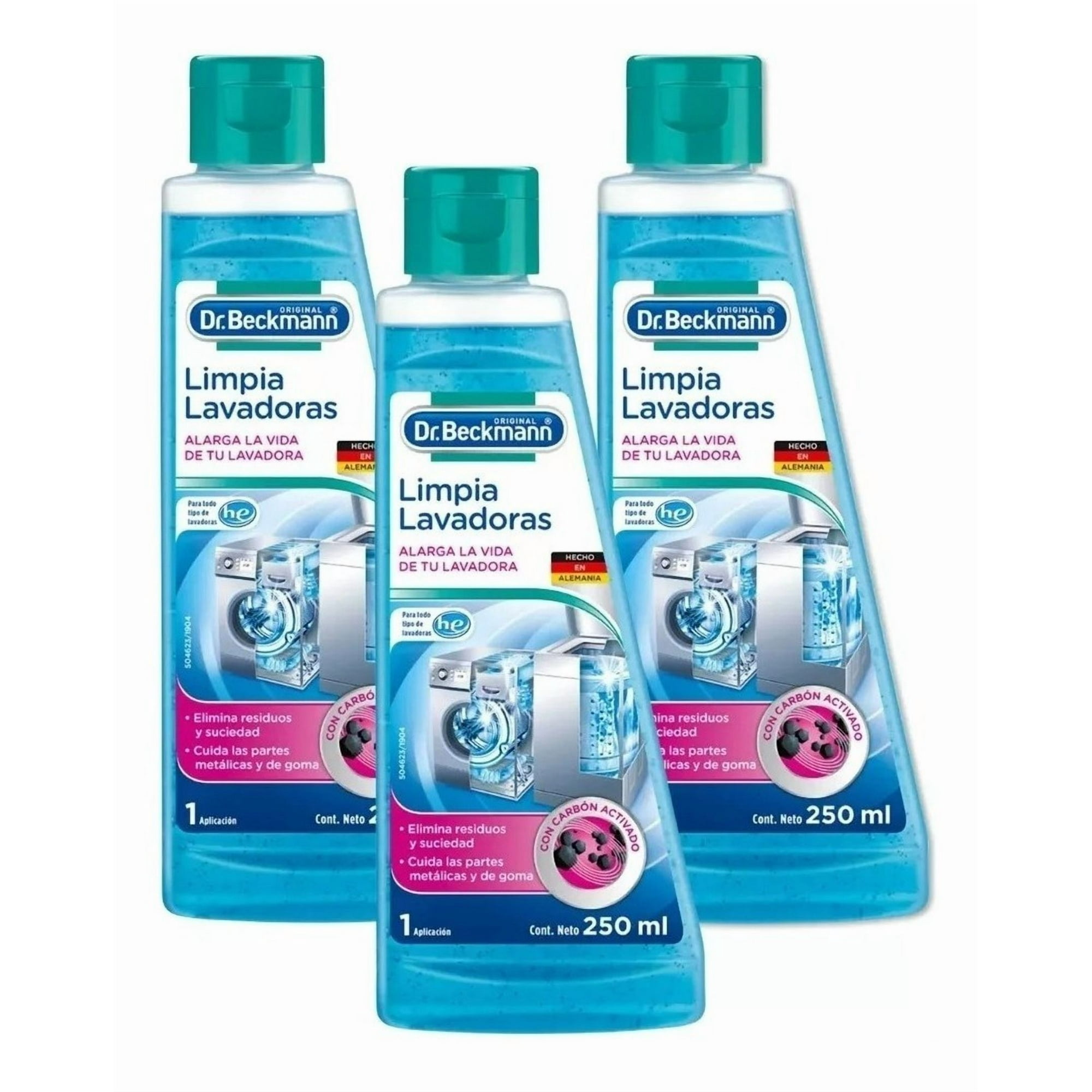 Pack X 3 Dr. Beckmann Limpia Lavadoras 250 Ml