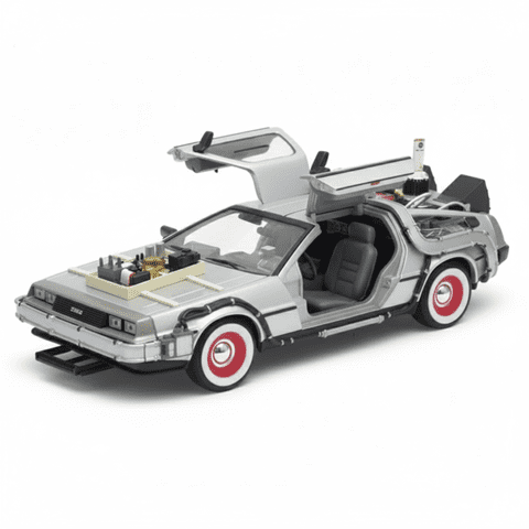 Toyng - Back To The Future Iii Delorean Escala 1:24 - Welly