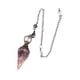thumbnail image 4 of hexagonal, colgante de s de natural, collar de , generador de energía para equilibrar la energía, meditación de , Dorado Morado Púrpura Dorado, 4 of 5