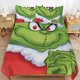 thumbnail image 2 of Comforter Set Queen Size Grinch Set with 2 Pillowcases for All SeasonsBedding Set 3pcs for Kids Boys Girls Bedroom Decor Bed Sheets, 2 of 5