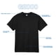 thumbnail image 5 of Camiseta Gildan Ultra Cotton G2000 para adultos, 3XL, negra, paquete de 2, 5 of 5