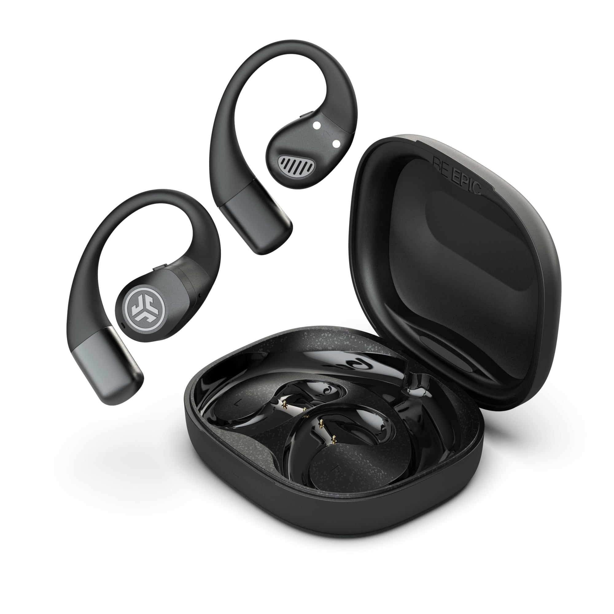 Auriculares Jlab Epic Open Sport Inalámbricos Negros Para Escuchar De Forma Segura