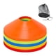 thumbnail image 4 of Conos de disco conos de entrenamiento para fútbol, ​​sólido equipo de práctica portátil con conos deportivos de bolsa para entrenamiento de baloncesto, 4 of 5