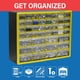 thumbnail image 3 of Gabinete organizador con cajones Akro-Mils de plástico, 44 cajones, 51 x 15 x 41 cm, 3 of 9
