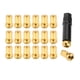 thumbnail image 2 of 20 Piezas Tuercas De Rueda M12 Con Piezas De Reparación De Zócalo Accesorio Profesional Oro M12x1.25, 2 of 5