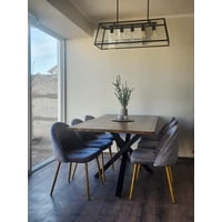 Casa Home - Mesa De Comedor Industrial Arpajon