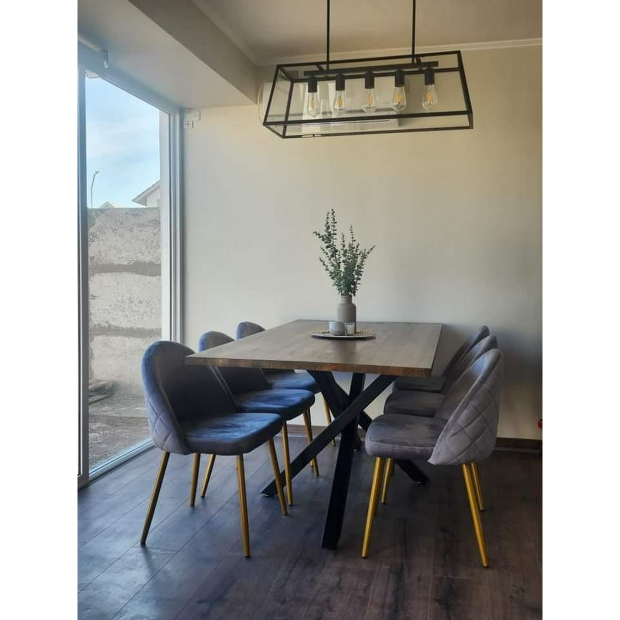 Casa Home - Mesa De Comedor Industrial Arpajon