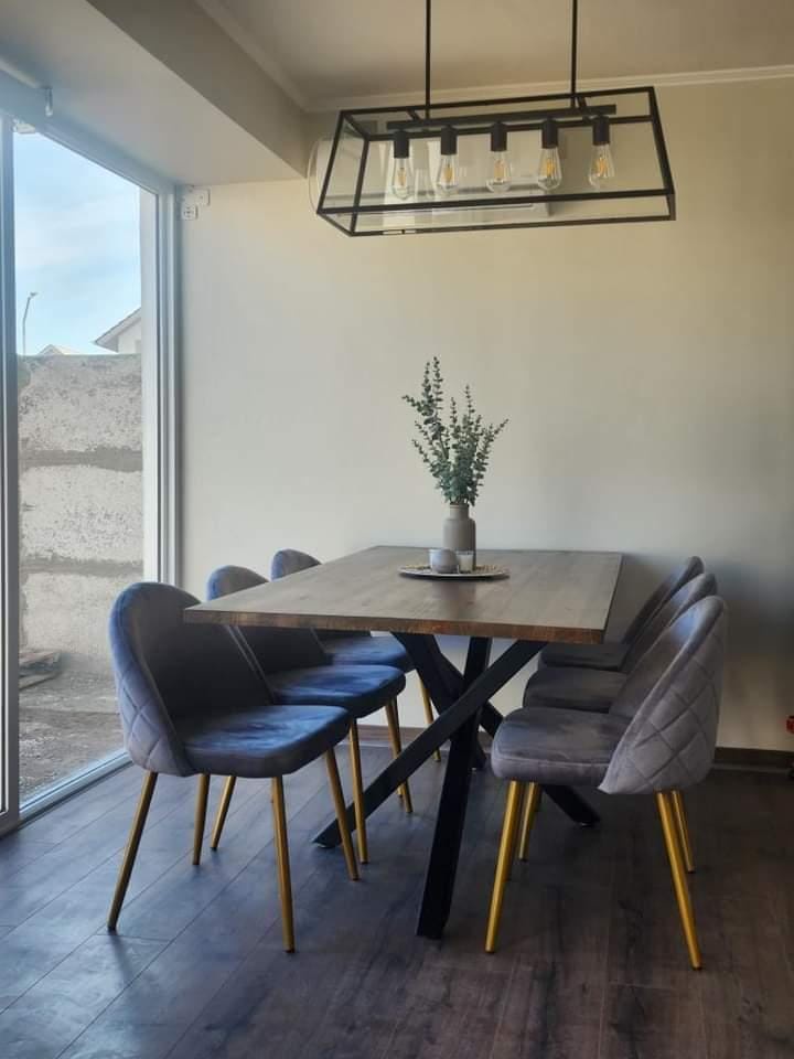 Casa Home - Mesa De Comedor Industrial Arpajon